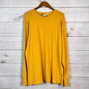 Big Bud Press Honeycomb Long Sleeve Thermal Size 4XL Unisex